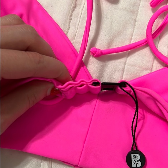 Blackbough Hot Pink Bikini Top - Picture 5 of 9